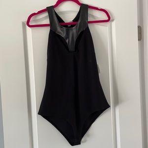 CHAROLETTE RUSSE black bodysuit